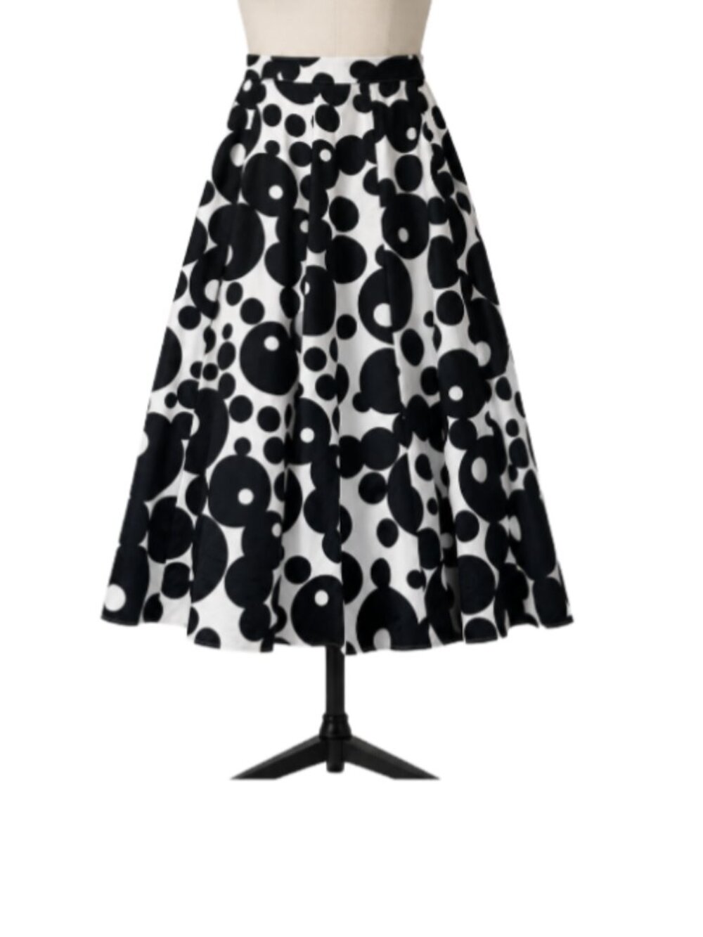 VENUS Timeless Black & White Polka Skirt Size 14
